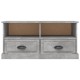 Betonszürke szerelt fa tv-szekrény 93 x 35,5 x 45 cm Betonszürke szerelt fa tv-szekrény 93 x 35,5 x 45 cm