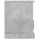 Betonszürke szerelt fa tv-szekrény 93 x 35,5 x 45 cm Betonszürke szerelt fa tv-szekrény 93 x 35,5 x 45 cm