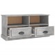 Betonszürke szerelt fa tv-szekrény 93 x 35,5 x 45 cm Betonszürke szerelt fa tv-szekrény 93 x 35,5 x 45 cm