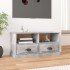 Betonszürke szerelt fa tv-szekrény 93 x 35,5 x 45 cm