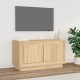 Sonoma-tölgyszínű szerelt fa fali tv-szekrény 80x35x45 cm Sonoma-tölgyszínű szerelt fa fali tv-szekrény 80x35x45 cm