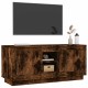 Füstös tölgyszínű szerelt fa tv-szekrény 102 x 35 x 45 cm Füstös tölgyszínű szerelt fa tv-szekrény 102 x 35 x 45 cm