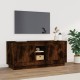 Füstös tölgyszínű szerelt fa tv-szekrény 102 x 35 x 45 cm Füstös tölgyszínű szerelt fa tv-szekrény 102 x 35 x 45 cm
