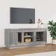 Szürke sonoma színű szerelt fa tv-szekrény 102x35x45 cm Szürke sonoma színű szerelt fa tv-szekrény 102x35x45 cm