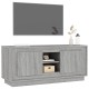 Szürke sonoma színű szerelt fa tv-szekrény 102x35x45 cm Szürke sonoma színű szerelt fa tv-szekrény 102x35x45 cm