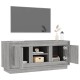 Szürke sonoma színű szerelt fa tv-szekrény 102x35x45 cm Szürke sonoma színű szerelt fa tv-szekrény 102x35x45 cm