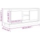 Szürke sonoma színű szerelt fa tv-szekrény 102x35x45 cm Szürke sonoma színű szerelt fa tv-szekrény 102x35x45 cm