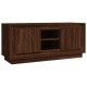 Barna tölgy színű szerelt fa tv-szekrény 102x35x45 cm Barna tölgy színű szerelt fa tv-szekrény 102x35x45 cm