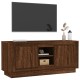 Barna tölgy színű szerelt fa tv-szekrény 102x35x45 cm Barna tölgy színű szerelt fa tv-szekrény 102x35x45 cm