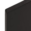 Sötétbarna kezelt tömör tölgyfa fali polc 80x40x2 cm