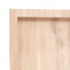 Asztallap 40x40x(2-4) cm kezeletlen tömör fa élőszegélyes