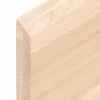 Asztallap 40x40x(2-4) cm kezeletlen tömör fa élőszegélyes