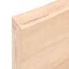 Asztallap 60x60x(2-6) cm kezeletlen tömör fa élőszegélyes