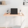 Asztallap 80x40x2 cm kezeletlen tömörfa tölgyfa élőszegélyes