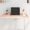 Asztallap 80x40x(2-6) cm kezeletlen tömör fa élőszegélyes