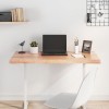 Világosbarna asztallap 100x40x(2-4)cm kezelt tömör élőszegélyes