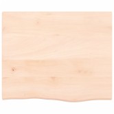 Kezeletlen tömör tölgyfa asztallap 60x50x2 cm