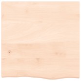 Kezeletlen tömör tölgyfa asztallap 60x60x2 cm Kezeletlen tömör tölgyfa asztallap 60x60x2 cm