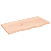 Kezeletlen tömör tölgyfa asztallap 80x40x2 cm Kezeletlen tömör tölgyfa asztallap 80x40x2 cm