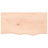 Kezeletlen tömör tölgyfa asztallap 80x40x2 cm Kezeletlen tömör tölgyfa asztallap 80x40x2 cm