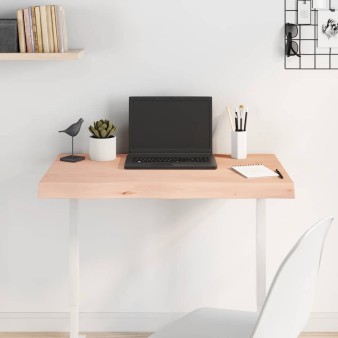 Kezeletlen tömör tölgyfa asztallap 80x40x(2-6) cm