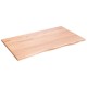 Világosbarna kezelt tömör tölgyfa asztallap 100 x 60 x 2 cm Világosbarna kezelt tömör tölgyfa asztallap 100 x 60 x 2 cm