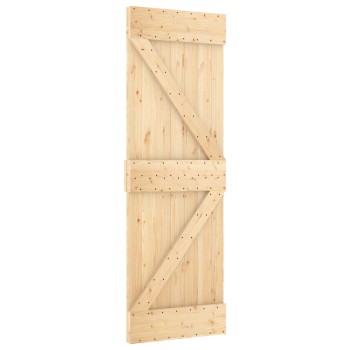 Ajtó narvik természetes 70 x 210 cm szilárd fenyőfa