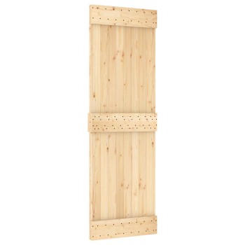Ajtó narvik természetes 70 x 210 cm szilárd fenyőfa