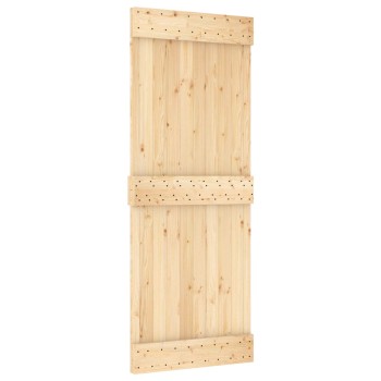 Ajtó narvik természetes 80 x 210 cm szilárd fenyőfa