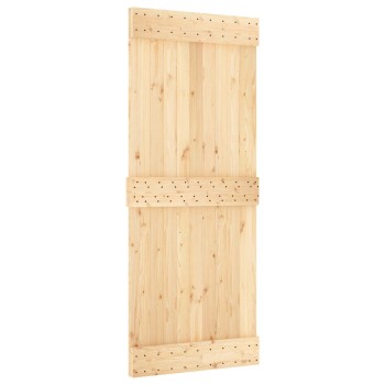 Ajtó narvik természetes 85 x 210 cm szilárd fenyőfa