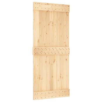 Ajtó narvik természetes 90 x 210 cm szilárd fenyőfa