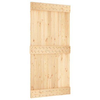 Ajtó narvik természetes 100 x 210 cm szilárd fenyőfa