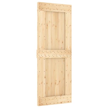 Ajtó narvik természetes 80 x 210 cm szilárd fenyőfa