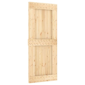 Ajtó narvik természetes 85 x 210 cm szilárd fenyőfa