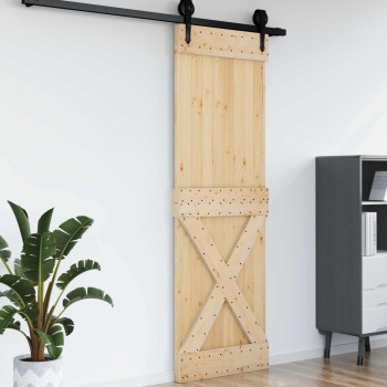Ajtó narvik természetes 70 x 210 cm szilárd fenyőfa