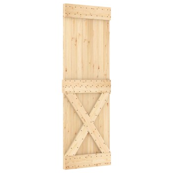 Ajtó narvik természetes 70 x 210 cm szilárd fenyőfa