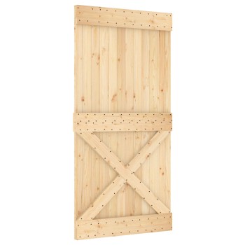 Ajtó narvik természetes 100 x 210 cm szilárd fenyőfa