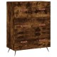 Füstös tölgyszínű szerelt fa komód 69,5 x 34 x 90 cm Füstös tölgyszínű szerelt fa komód 69,5 x 34 x 90 cm