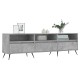Betonszürke szerelt fa tv-szekrény 150x30x44,5 cm Betonszürke szerelt fa tv-szekrény 150x30x44,5 cm