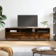 Füstös tölgyszínű szerelt fa tv-szekrény 150x30x44,5 cm Füstös tölgyszínű szerelt fa tv-szekrény 150x30x44,5 cm