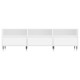 Fehér szerelt fa tv-szekrény 150 x 30 x 44,5 cm Fehér szerelt fa tv-szekrény 150 x 30 x 44,5 cm