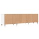 Fehér szerelt fa tv-szekrény 150 x 30 x 44,5 cm Fehér szerelt fa tv-szekrény 150 x 30 x 44,5 cm