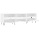 Fehér szerelt fa tv-szekrény 150 x 30 x 44,5 cm Fehér szerelt fa tv-szekrény 150 x 30 x 44,5 cm