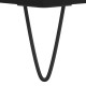 Fekete szerelt fa tv-szekrény 150 x 30 x 44,5 cm Fekete szerelt fa tv-szekrény 150 x 30 x 44,5 cm