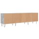 Betonszürke szerelt fa tv-szekrény 150x30x44,5 cm Betonszürke szerelt fa tv-szekrény 150x30x44,5 cm