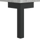 Betonszürke szerelt fa tv-szekrény 150x30x44,5 cm
