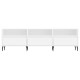 Fehér szerelt fa tv-szekrény 150 x 30 x 44,5 cm Fehér szerelt fa tv-szekrény 150 x 30 x 44,5 cm