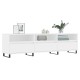 Fehér szerelt fa tv-szekrény 150 x 30 x 44,5 cm Fehér szerelt fa tv-szekrény 150 x 30 x 44,5 cm