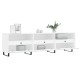 Fehér szerelt fa tv-szekrény 150 x 30 x 44,5 cm Fehér szerelt fa tv-szekrény 150 x 30 x 44,5 cm