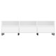 Fehér szerelt fa tv-szekrény 150 x 30 x 44,5 cm Fehér szerelt fa tv-szekrény 150 x 30 x 44,5 cm
